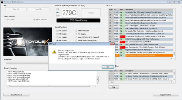 DPF_GEN3 ToyoLex 3 software for all Denso Toyota/Lexus Generations is here now!