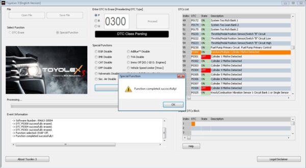 EVAP_OFF ToyoLex 3 software for all Denso Toyota/Lexus Generations is here now!