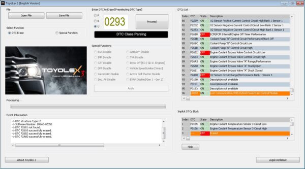 U_CODE+IMPLICIT ToyoLex 3 software for all Denso Toyota/Lexus Generations is here now!