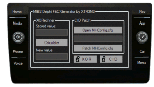 0ccge19 MIB2 Delphi FEC Generator