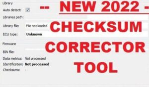 22112216691728249041 CHECKSUM ECU SOFTWARE CORRECTOR NEW 2022