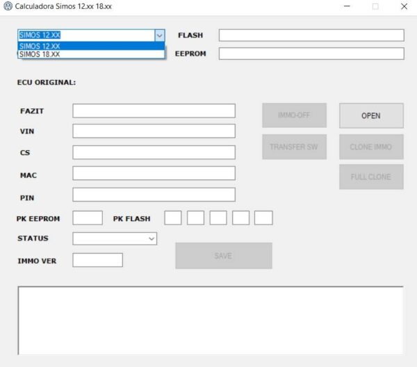 VAG SOFTWARE MED17 EDC17 SIMOS12 SIMOS 18 EDDITOR